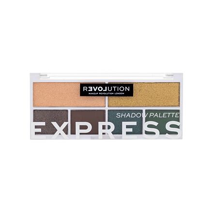 Revolution Relove Colour Play Shadow Palette paletka očních stínů 5.2 g odstín zlatá