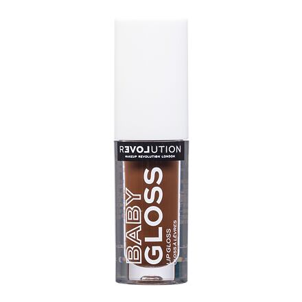 Revolution Relove Baby Gloss lesk na rty 2.2 ml odstín hnědá