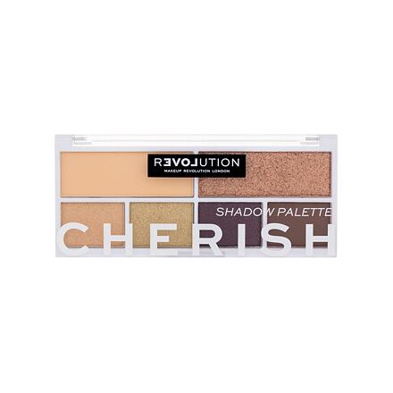 Revolution Relove Colour Play Shadow Palette paletka očních stínů 5.2 g odstín zelená