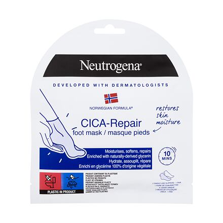 Neutrogena Norwegian Formula Cica-Repair regenerační maska na nohy