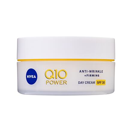 Nivea Q10 Power Anti-Wrinkle + Firming SPF30 dámský protivráskový pleťový krém 50 ml pro ženy