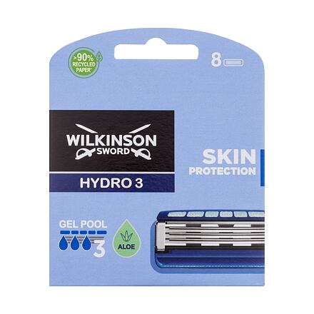 Wilkinson Sword Hydro 3 pánský náhradní hlavice na holicí strojek 8 ks pro muže