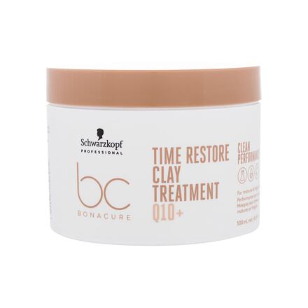 Schwarzkopf Professional BC Bonacure Time Restore Q10 Clay Treatment dámská posilující maska na vlasy 500 ml pro ženy