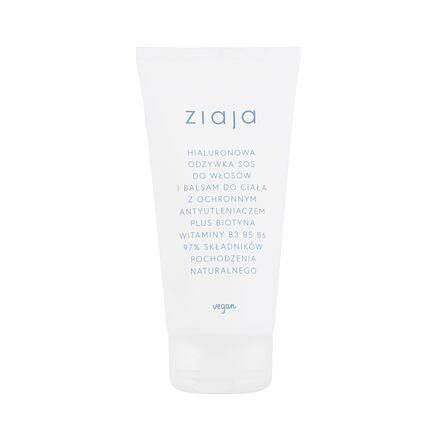 Ziaja Limited Summer Hyaluronic SOS Conditioner & Body Lotion dámský kondicionér pro poškozené vlasy a hydratační balzám pro suchou pokožku 2v1 160 ml pro ženy