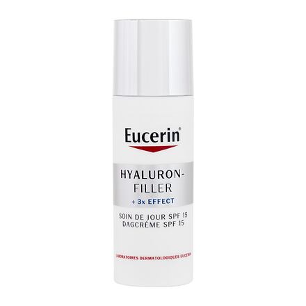 Eucerin Hyaluron-Filler + 3x Effect Day SPF15 dámský omlazující denní krém pro normální a smíšenou pleť 50 ml pro ženy