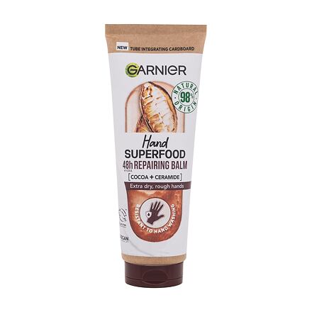 Garnier Hand Superfood 48h Repairing Balm dámský regenerační krém pro velmi suchou pokožku 75 ml pro ženy