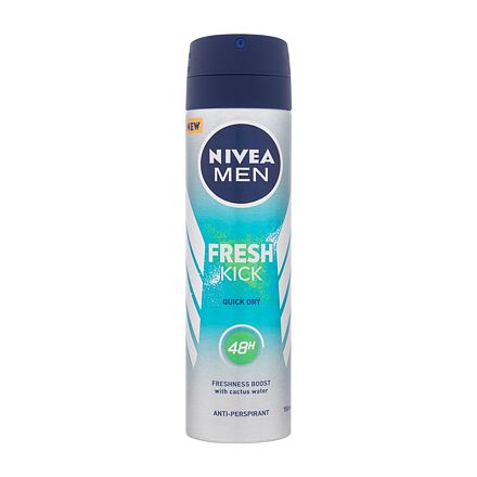 Nivea Men Fresh Kick 48H pánský antiperspirant deodorant ve spreji 150 ml pro muže