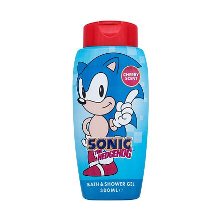 Sonic The Hedgehog Bath & Shower Gel dětský sprchový gel s višňovou vůní 300 ml pro děti