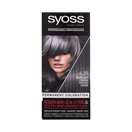 Syoss Permanent Coloration dámská permanentní barva na vlasy 50 ml odstín šedá pro ženy