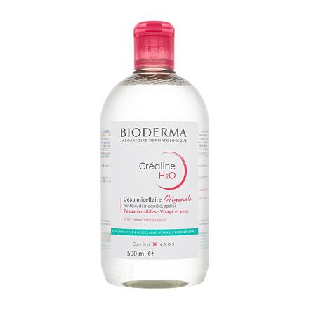 BIODERMA Créaline H2O dámská micelární voda pro citlivou pleť 500 ml pro ženy