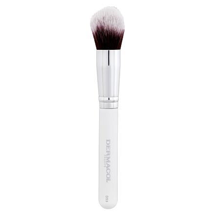 Dermacol Master Brush Contouring & Bronzer D53 dámský kosmetický štětec na konturování a pudr odstín bílá