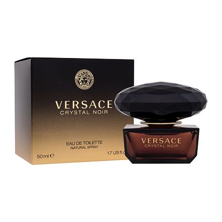 Versace Crystal Noir dámská toaletní voda 50 ml pro ženy