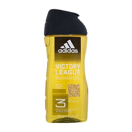Adidas Victory League Shower Gel 3-In-1 pánský sprchový gel 250 ml pro muže