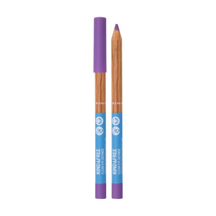 Rimmel London Kind & Free Clean Eye Definer dámská tužka na oči 1.1 g odstín fialová