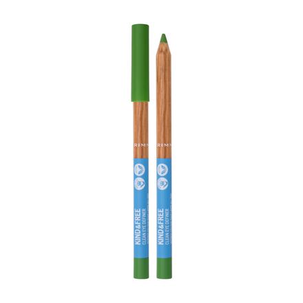 Rimmel London Kind & Free Clean Eye Definer dámská tužka na oči 1.1 g odstín zelená