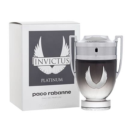 Paco Rabanne Invictus Platinum pánská parfémovaná voda 50 ml pro muže poškozená krabička
