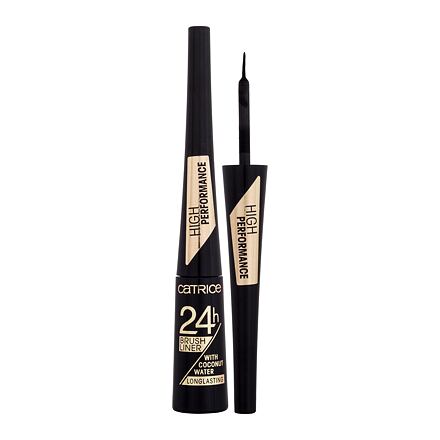 Catrice 24H Brush Liner Longlasting dámská dlouhotrvající oční linky 3 ml odstín černá