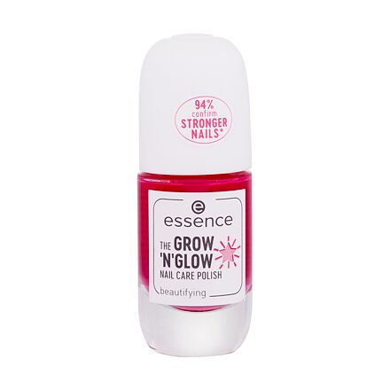 Essence The Grow'N'Glow Nail Care Polish vyživující a ochranný lak na nehty 8 ml pro ženy
