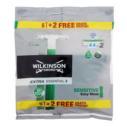 Wilkinson Sword Extra Essential 2 Sensitive pánský jednorázová holítka 7 ks pro muže