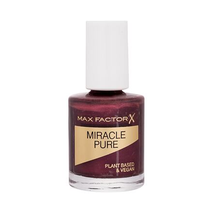 Max Factor Miracle Pure pečující lak na nehty 12 ml odstín fialová