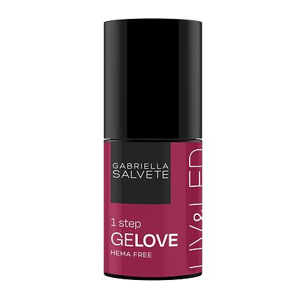 Gabriella Salvete GeLove UV & LED zapékací gelový lak na nehty 8 ml odstín fialová