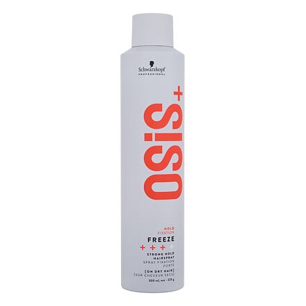 Schwarzkopf Professional Osis+ Freeze Strong Hold Hairspray dámský rychleschnoucí lak na vlasy se silnou fixací 300 ml pro ženy