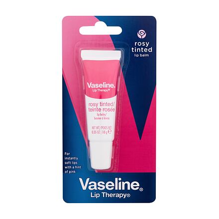Vaseline Lip Therapy Rosy Tinted Lip Balm Tube dámský pečující a tónující balzám na rty 10 g