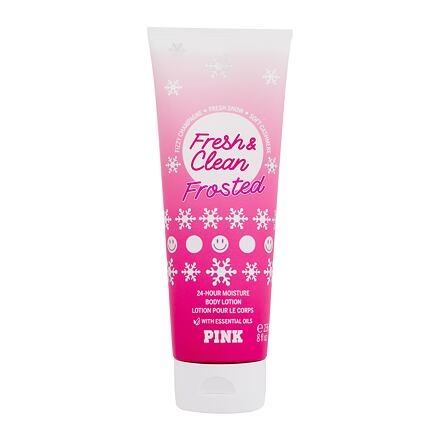 Victoria´s Secret Pink Fresh & Clean Frosted dámské tělové mléko 236 ml pro ženy