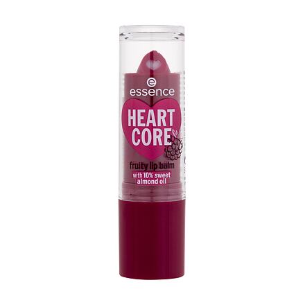 Essence Heart Core Fruity Lip Balm dámský vyživující balzám na rty 3 g odstín 05 bold blackberry