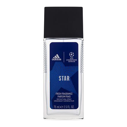 Adidas UEFA Champions League Star pánský deodorant ve spreji bez obsahu hliníku 75 ml pro muže