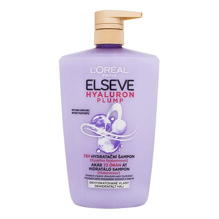 L'Oréal Paris Elseve Hyaluron Plump Moisture Shampoo dámský hydratační šampon s kyselinou hyaluronovou 1000 ml pro ženy