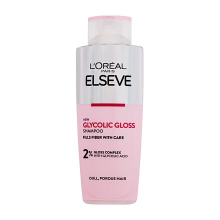 L'Oréal Paris Elseve Glycolic Gloss Shampoo dámský obnovující šampon pro lesklé vlasy 200 ml pro ženy