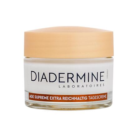 Diadermine Age Supreme Extra Rich Nourishing Day Cream dámský vyživující a zpevňující denní pleťový krém 50 ml pro ženy