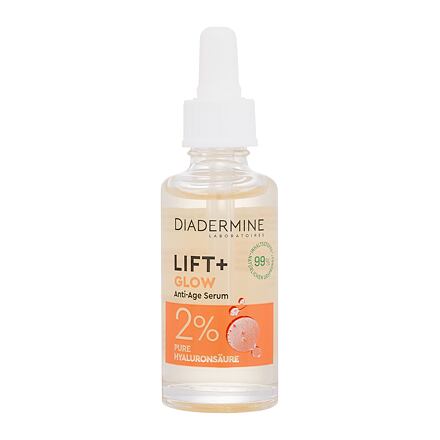 Diadermine Lift+ Glow Anti-Age Serum dámské rozjasňující a vyhlazující pleťové sérum 30 ml pro ženy