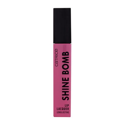 Catrice Shine Bomb Lip Lacquer dámská dlouhotrvající tekutá rtěnka 3 ml odstín růžová
