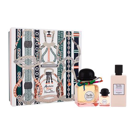 Hermes Twilly d´Hermès dámská dárková sada parfémovaná voda 85 ml + parfémová voda 7,5 ml + tělové mléko 80 ml pro ženy