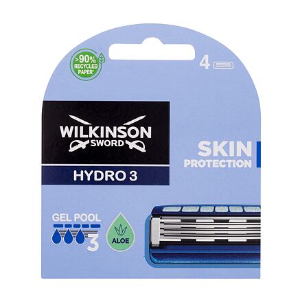 Wilkinson Sword Hydro 3 pánský náhradní hlavice na holicí strojek 4 ks pro muže