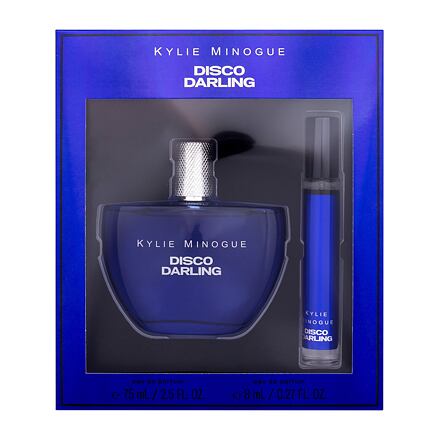 Kylie Minogue Disco Darling dámská dárková sada parfémovaná voda 75 ml + parfémovaná voda 8 ml pro ženy