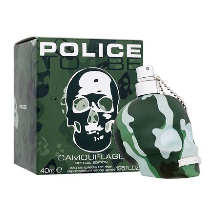 Police To Be Camouflage pánská toaletní voda 40 ml pro muže