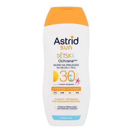 Astrid Sun Kids Face and Body Lotion SPF30 dětský voděodolné opalovací mléko na tělo a obličej 200 ml