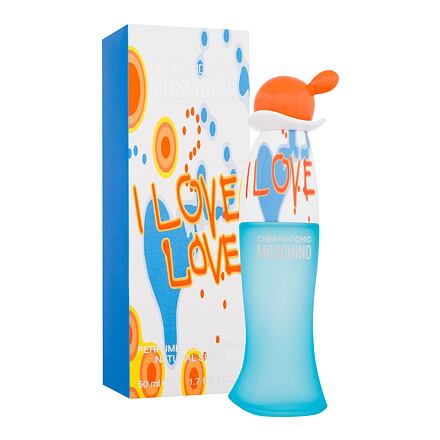 Moschino Cheap And Chic I Love Love dámský deodorant ve spreji 50 ml pro ženy