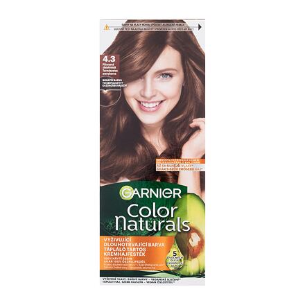 Garnier Color Naturals dámská permanentní barva na vlasy s vyživujícími oleji 40 ml odstín hnědá pro ženy