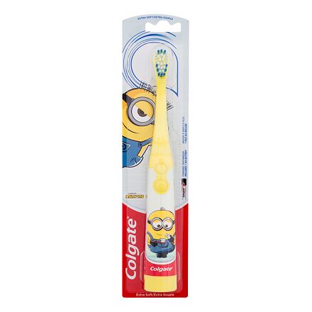 Colgate Kids Minions Battery Powered Toothbrush Extra Soft zubní kartáček na baterii pro děti