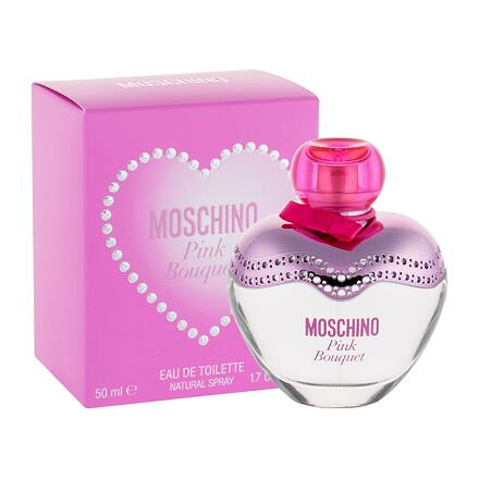 Moschino Pink Bouquet dámská toaletní voda 50 ml pro ženy