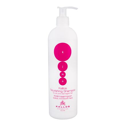 Kallos Cosmetics KJMN Nourishing dámský vyživující šampon pro poškozené a suché vlasy 500 ml pro ženy