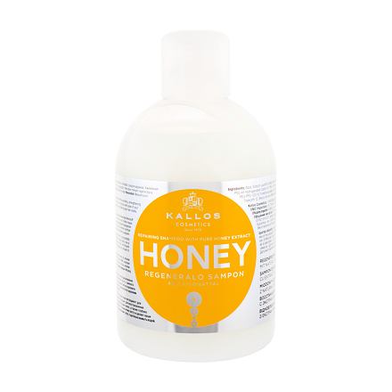 Kallos Cosmetics Honey dámský regenerační šampon s medovým extraktem 1000 ml pro ženy