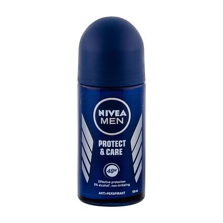 Nivea Men Protect & Care 48h pánský kuličkový antiperspirant pro citlivou pokožku 50 ml pro muže