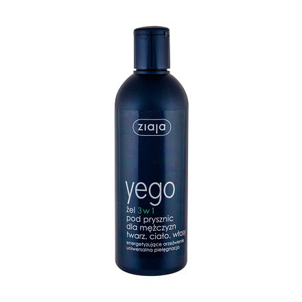 Ziaja Men (Yego) 3 in 1 pánský energizující sprchový gel 3 v 1 300 ml pro muže