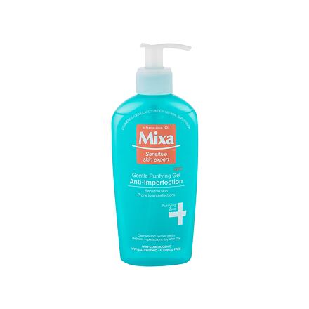 Mixa Anti-Imperfection Gentle dámský jemný čisticí gel bez obsahu mýdla pro citlivou pleť 200 ml pro ženy