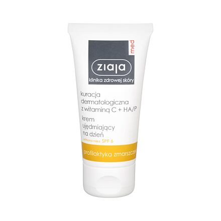 Ziaja Med Dermatological Treatment Firming Day Cream SPF6 dámský zpevňující krém s vitamínem c 50 ml pro ženy